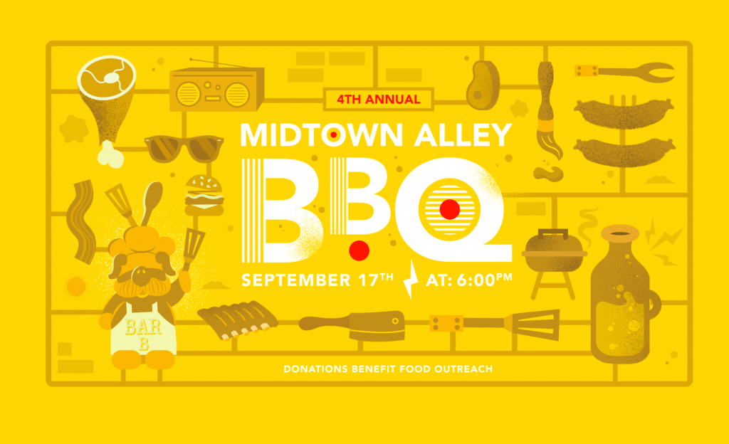 Atomicdust's 4th Annual Midtown Alley BBQ