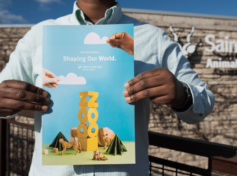 St. Louis Zoo Annual Report Design