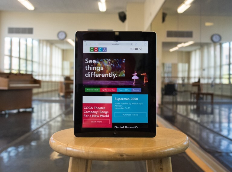 COCA St. Louis - Website Design