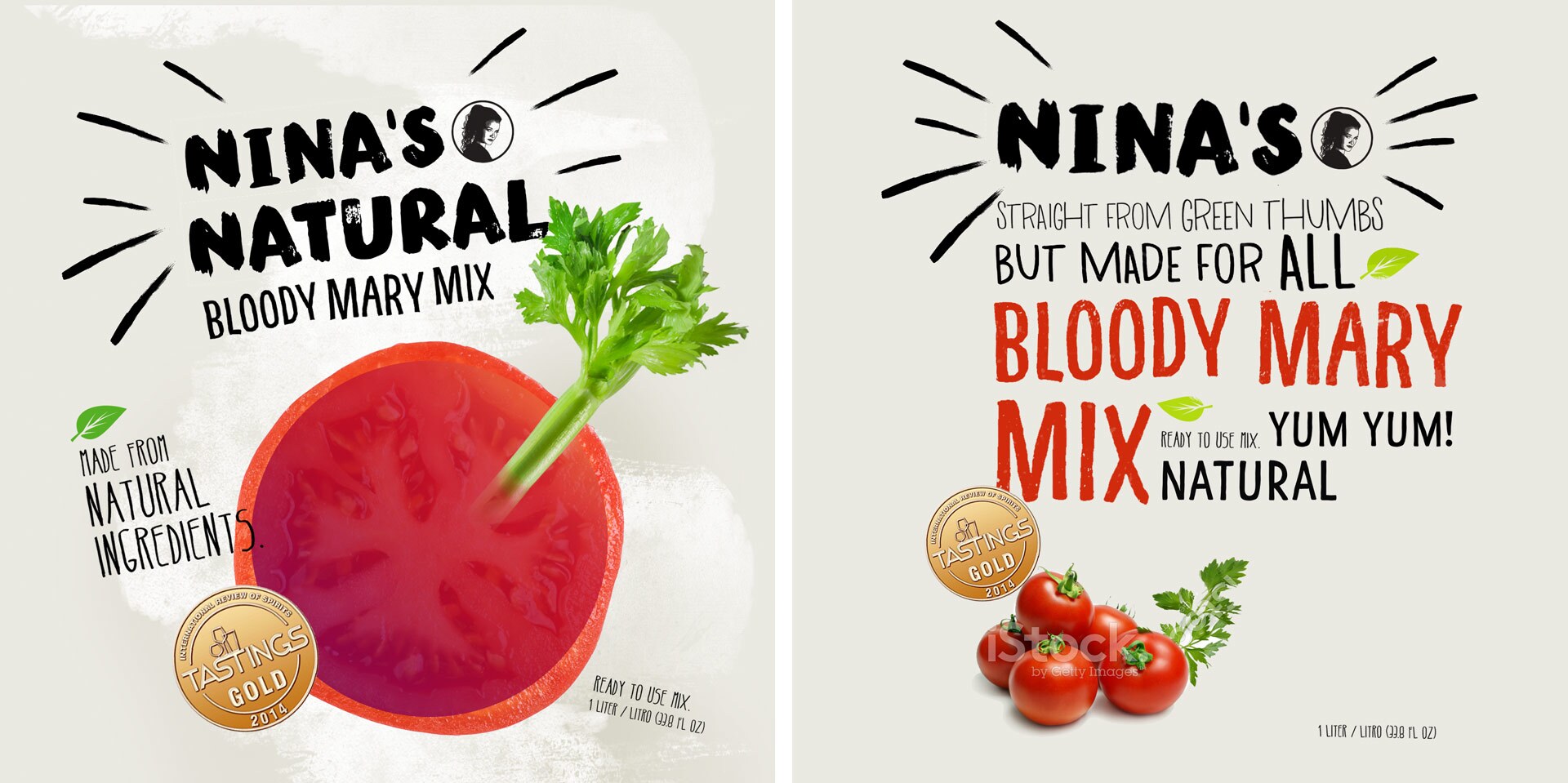 Nina's Natural Branding Packaging Concept