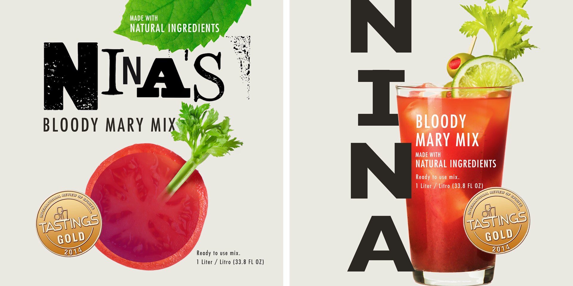 Nina's Natural Branding Packaging Concept