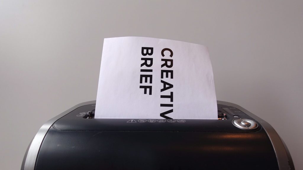 Goodbye to the Traditional Creative Brief