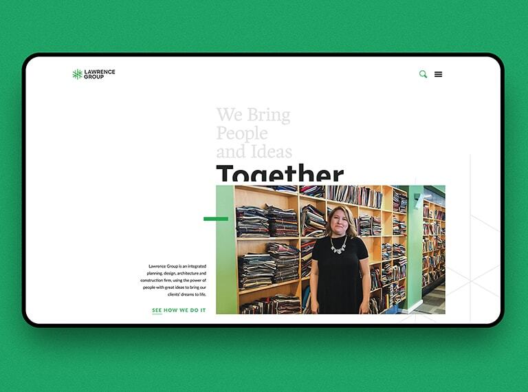 Lawrence Group Website Design
