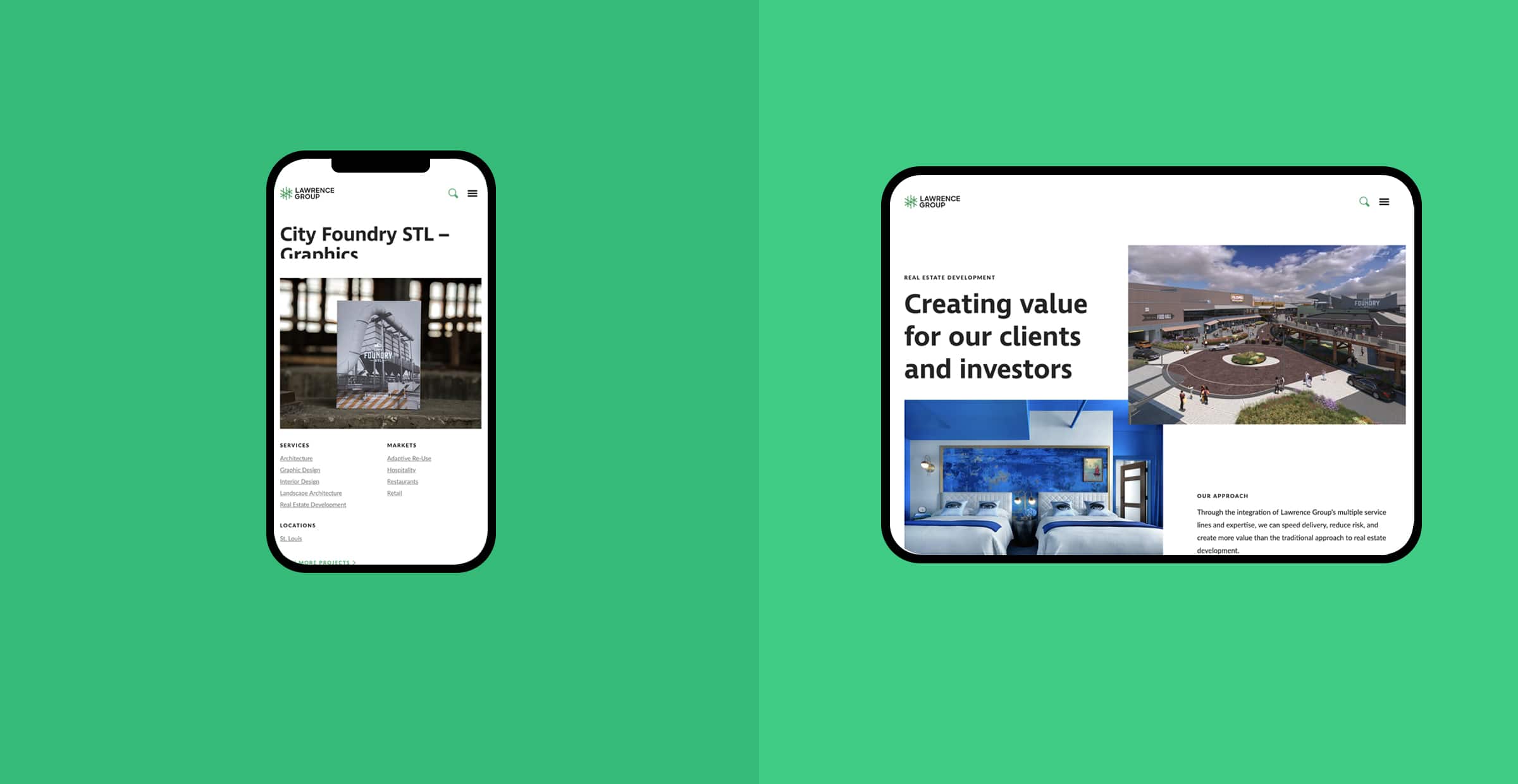 Lawrence Group Responsive