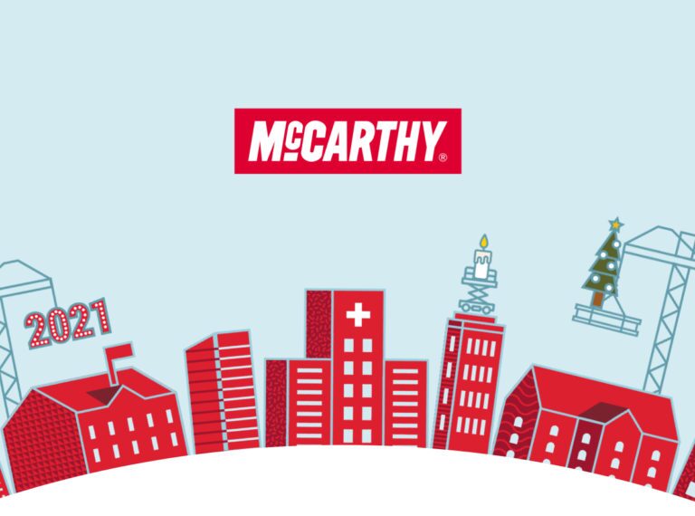 Homepage illustration for McCarthy's website