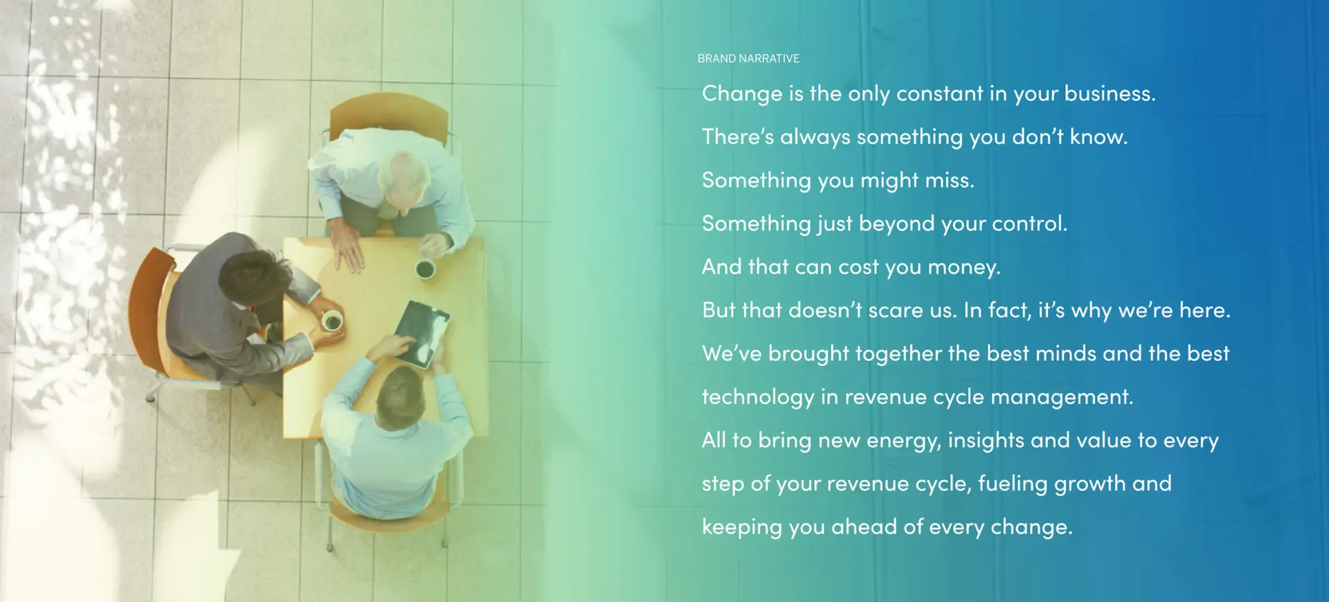 Image of Nimble's brand narrative