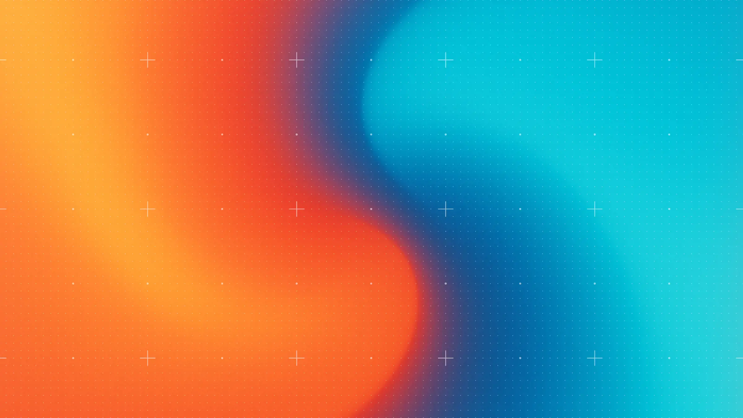 Gradient swirls and grid representing 2 businesses merging with structure