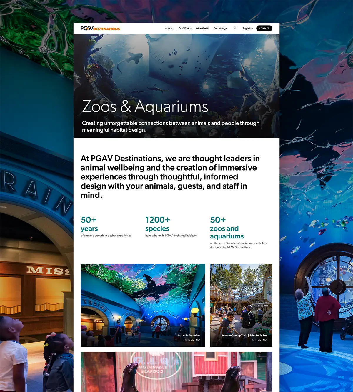 PGAV website design by Atomicdust